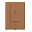Ver imagem 1 de Guarda Roupa 4 Portas Espanha 10088 Nature Camarim Vila Rica