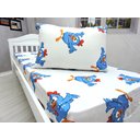 Ver imagem 3 de Jogo De Lençol Com Elastico E Fronha Galinha Pintadinha Kit 2pçs