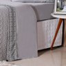 Jogo de Cama Queen Microfibra 300 Fios Bordado Inglês Níquel - 4