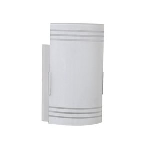 LUMINÁRIA PAREDE ARANDELA CANALETA LUXO 1LAMP BRANCO - 1812/AR BR
