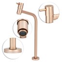 Ver imagem 2 de Torneira Link Lavatório/banheiro Rose Gold Mesa Metal 1/4v