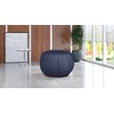 Ver imagem 2 de Puff Concha 60cm Veludo: Azul Marinho