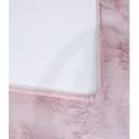 Ver imagem 3 de Tapete Chinchila Rozac Antiderrapante 50x70 Cm - Rosa
