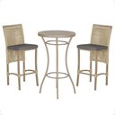 Ver imagem 1 de Mesa Bistro e 2 Banquetas Roma Fendi Corda Náutica 11 Trama Original
