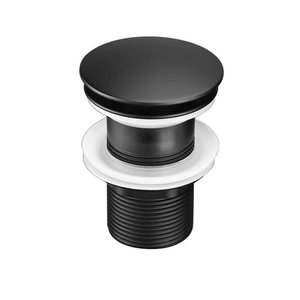 Válvula Inox Click 1 1/4 Preto Acetinado Alto Luxo Flux