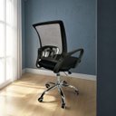 Ver imagem 4 de Cadeira de Escritório Ergonômica Executiva com Tela Mesh, Rodízios e Altura Ajustável Senhor da Net