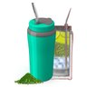 Copo Caneca Térmico Tererê Chimarrão Café Chá 650ml Unitermi Verde - 1