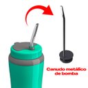 Ver imagem 3 de Copo Caneca Térmico Tererê Chimarrão Café Chá 650ml Unitermi Verde