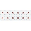 Ver imagem 2 de Adesivo Piso Off White Estrela Antiderrapante Lavável