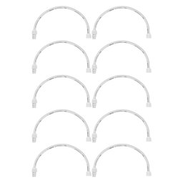 Kit Engate Flexível Pvc Fortlev 1/2 X 60cm - 10 Unidades - 1