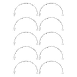 Kit Engate Flexível Pvc Fortlev 1/2 X 60cm - 10 Unidades