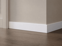 Ver imagem 3 de Rodape de Poliestireno 7cm Branco B75 Massa Escura Liso - Santa Luzia