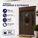 Ver imagem 2 de Tinta Esmalte Premium Brilhante Cor Marrom 225ml Baixo Odor Secagem Rápida Durín