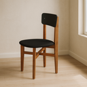 Ver imagem 5 de Mesa de Jantar Base Madeira Maciça com 2 Cadeiras Elisa Ideal para Apartamenteo 90x90 Preto
