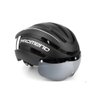 Capacete para Ciclismo Bike Patinete Pisca Led C/ Óculos - 1
