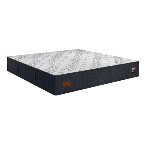 Colchão Trento King 193cm x 30cm Molejo Miracoil Premium Arte Cúbica Cinza/Grafitte