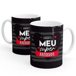 KIT COM 2 CANECAS NAMORADOS 330ML - 2