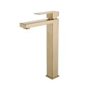 Ver imagem 1 de Torneira Monocomando Lavabo Banheiro Bica Alta Santorini Dourada Demima