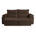 Ver imagem 6 de Sofá Retrátil Tesla 3,10m Usb e Porta Copo Suede