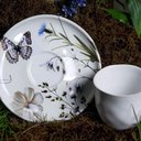 Ver imagem 4 de Xícara de Chá 170ml com Pires Bio Encanto Cerâmica Stoneware Decorada Porto Brasil