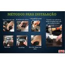 Ver imagem 5 de Kit 5 Rodinhas/cadeira Anti Risco Roda Silicone Pu Cinza