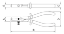 Ver imagem 3 de Alicate Desencapador Isolado Iec 60900 - 7'' Tramontina Pro 44307/017