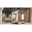 Ver imagem 1 de Guarda Roupa Casal com 1 Porta Espelhada 6 Gavetas - Londres-cumaru - Móveis Novo Horizonte