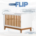 Ver imagem 6 de Berço 2 em 1 em MDF 133cm x 90cm Flip Branco/Fosco/Savana