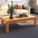 Ver imagem 2 de Mesa de Centro Madeira Macica Taeda 120 Cm 1550n Rustico Claro Festra