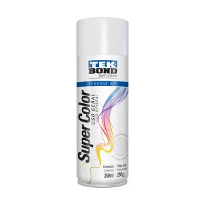 Tinta Spray Cor Gelo Supercolor Tekbond 250ml Seca Rápido