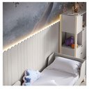 Ver imagem 1 de Painel Decorativo Farm Ambiente 225x109x37 cm Cinza com LED - Matic