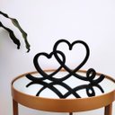Ver imagem 1 de Estatueta Coração Romance 26cm - Decoração Casal Quarto Sala