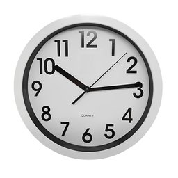Relógio de Parede Decorativo Silencioso 20cm Redondo - 1