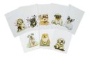Ver imagem 1 de Kit 8 Pano de Prato Estampado Búzios Pet - 60cm X 40cm