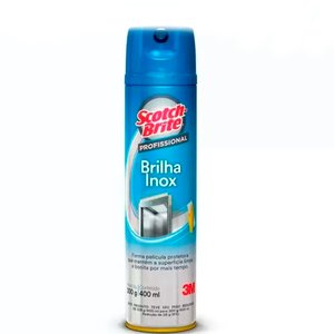 Limpador Spray Brilha Inox Scotch Brite 300G 3M