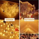 Ver imagem 3 de Cortina Led 3x3m Controle Remoto Decoração Natalina e Festas