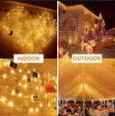 Ver imagem 3 de Cortina Led 3x3m Controle Remoto Decoração Natalina e Festas
