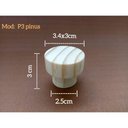 Ver imagem 2 de Puxador Gaveta Madeira Pinus 3,4x3 - 5 Un