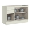 Ver imagem 4 de Balcão Cozinha Henn Fineze 3 Portas 2 Gavetas Areia