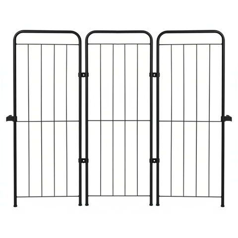 Cercado Dobrável 98cm 3 Módulos Utilyse Preto