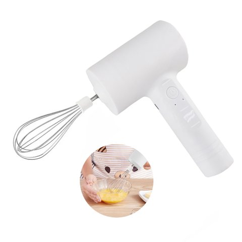 Mixer de Mao Batedor Alta Velocidade Multifuncional USB Misturador Sem Fio Portatil Cozinha