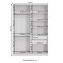 Ver imagem 2 de Guarda Roupa sem Portas Closet Modulado Linha Modulado Adapt Arm158bmdp Kappesberg- Branco