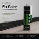 Ver imagem 4 de Selante Acrílico para Rodapés 400g Preto Graddus Fix Color
