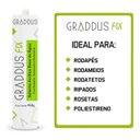 Ver imagem 7 de Selante Acrílico para Rodapés 400g Preto Graddus Fix Color