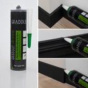Ver imagem 6 de Selante Acrílico para Rodapés 400g Preto Graddus Fix Color