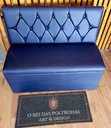 Ver imagem 4 de Poltrona Sofa Booth 1,10 Capitone a Mão Azul Marinho Sku_237