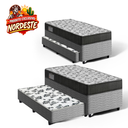 Ver imagem 3 de Cama Box com Colchão de Espuma D33 Ortobom ISO 100 + Auxiliar de Espuma Unique Solteiro 88cm