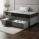 Ver imagem 5 de Cama Box com Colchão de Espuma D33 Ortobom ISO 100 + Auxiliar de Espuma Unique Solteiro 88cm