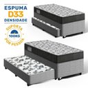 Ver imagem 7 de Cama Box com Colchão de Espuma D33 Ortobom ISO 100 + Auxiliar de Espuma Unique Solteiro 88cm