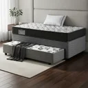 Ver imagem 4 de Cama Box com Colchão de Espuma D33 Ortobom ISO 100 + Auxiliar de Espuma Unique Solteiro 88cm